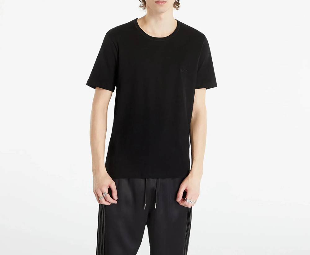 Hugo boss Black tee t-shirt cotton Y2K Medium A008126
